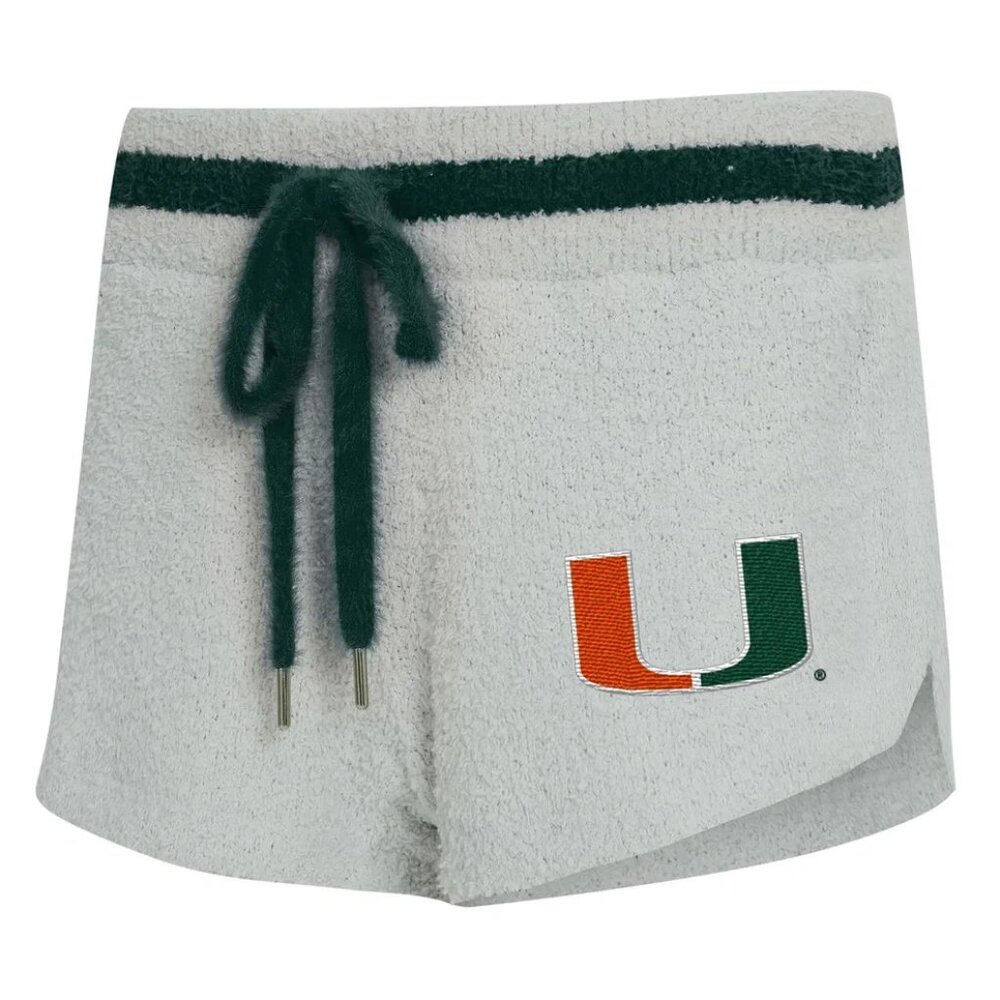 Miami University of Miami Concepts Sport Whitley Chenille Sleep Shorts NWT Small